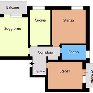 3-Zimmer-Wohnung zu Verkauf in Bozen