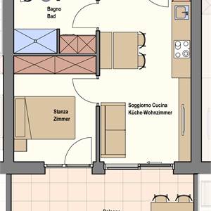2-Zimmer-Wohnung zu Verkauf in Eppan an der Weinstrasse