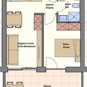 2-Zimmer-Wohnung zu Verkauf in Eppan an der Weinstrasse