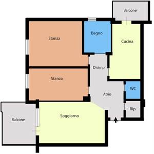 3-Zimmer-Wohnung zu Verkauf in Bozen
