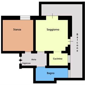 2-Zimmer-Wohnung zu Verkauf in Welschnofen